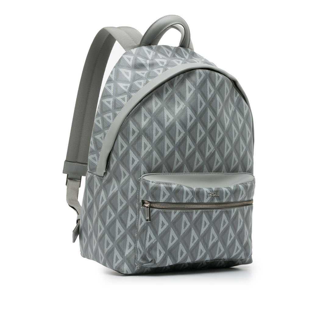 Dior CD Diamond Rider Zipped Backpack (SHG-MV8U3H)
