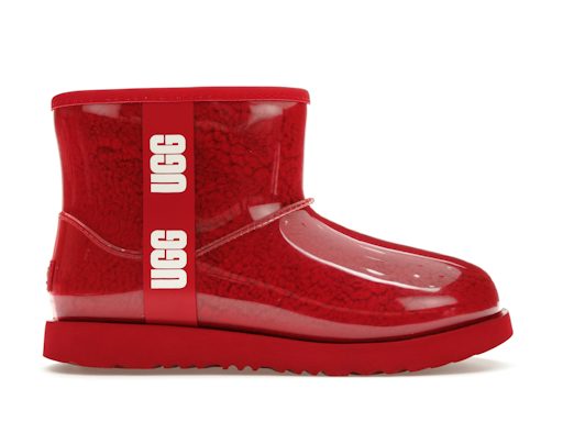 UGG Classic Clear Mini II Boot - Samba Red (Kids)